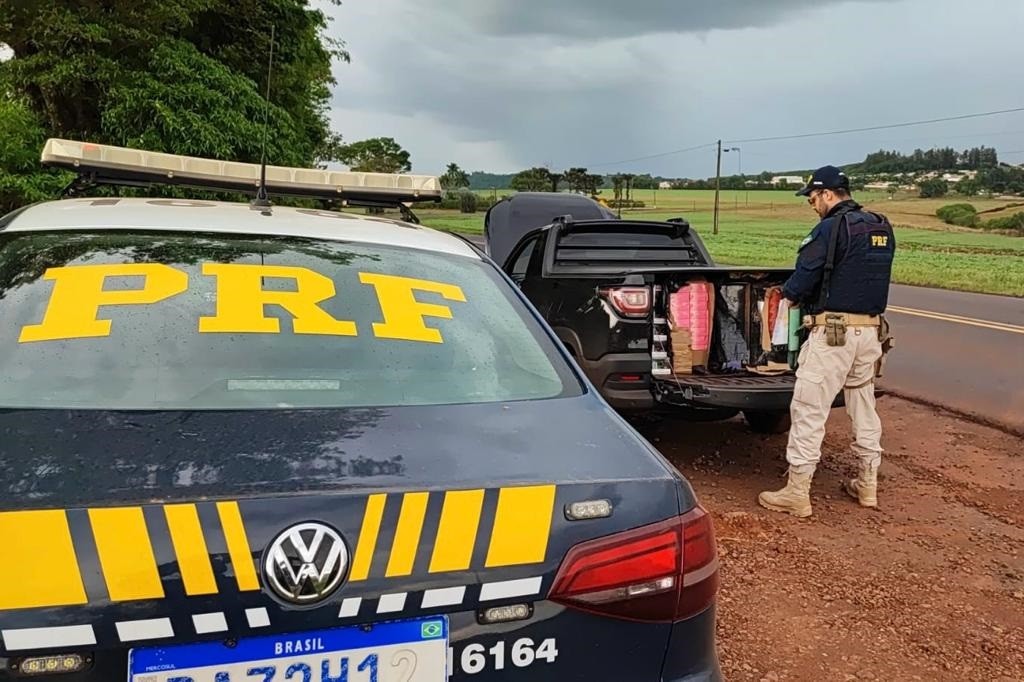 PRF apreende quatro mil unidades de cigarros eletrônicos