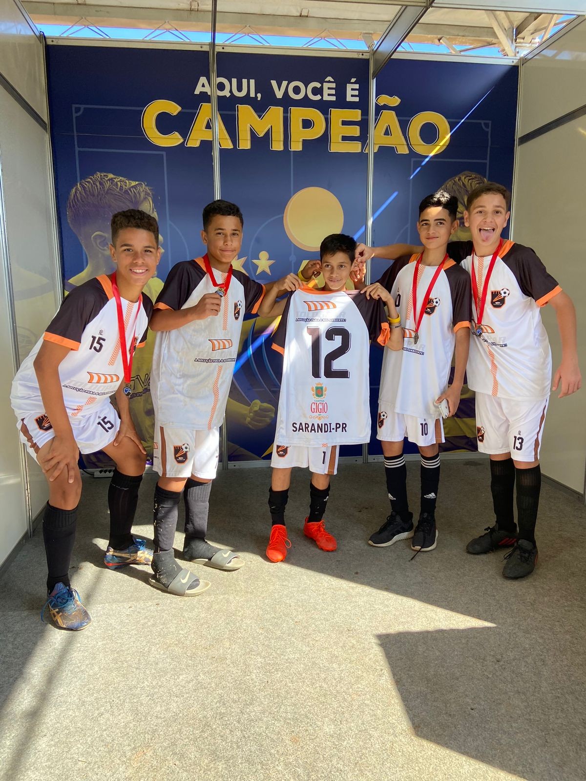 Projeto social de Sarandi promove oficina de futebol para crianças