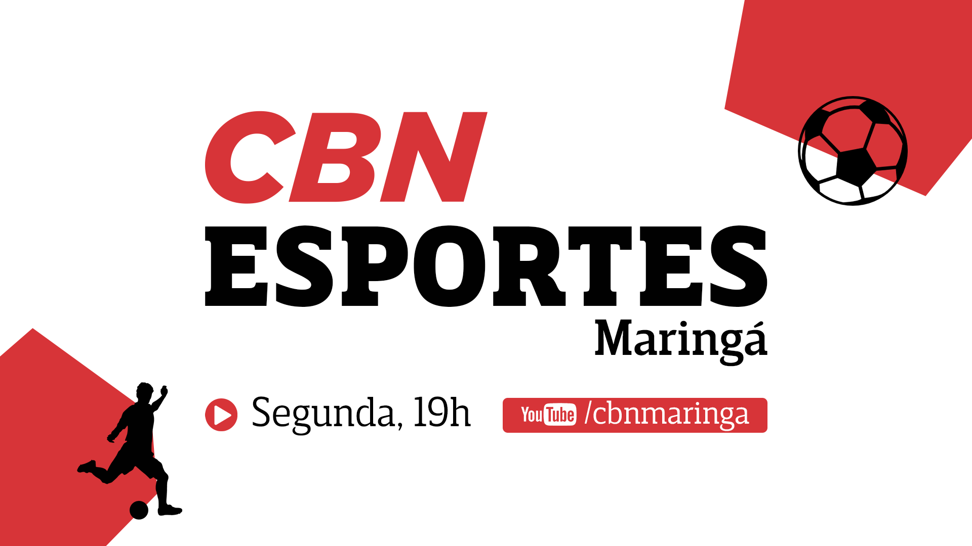 CBN Esportes recebe convidados no canal da CBN Maringá no YouTube