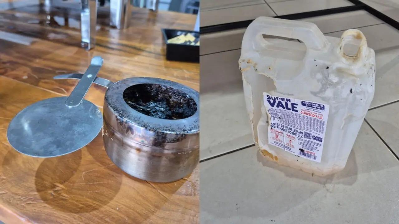 Funcionária de restaurante fica gravemente ferida após sofrer queimaduras durante manuseio de álcool