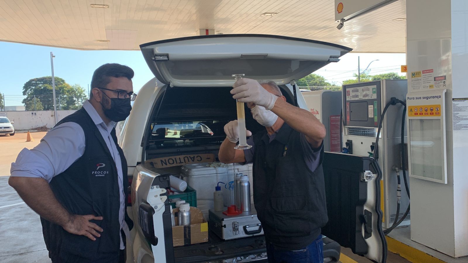 Agência Nacional do Petróleo fiscaliza postos de combustíveis de Maringá