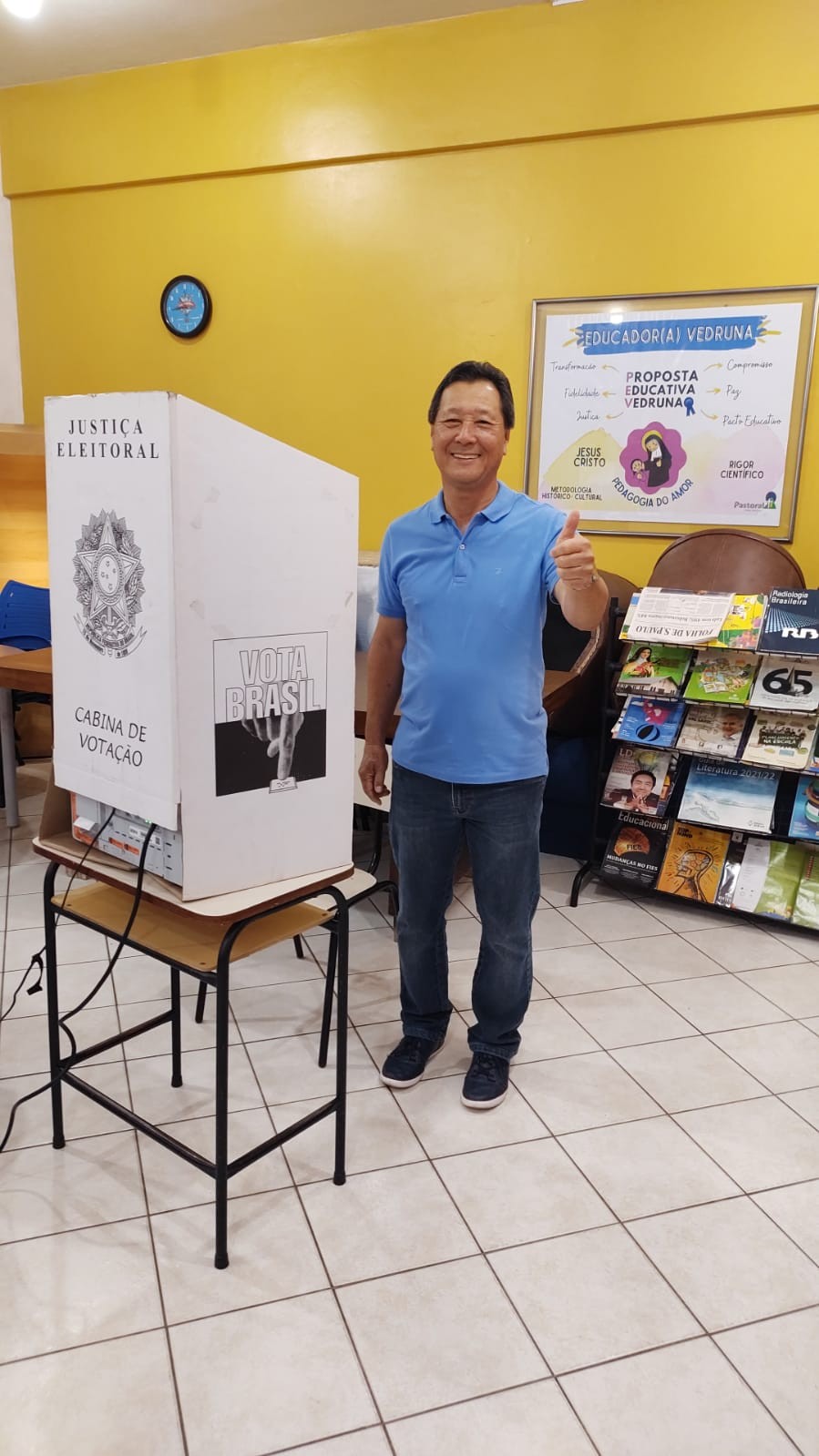 Luiz Nishimori diz que, independentemente do resultado, é preciso trabalhar pelo crescimento do país