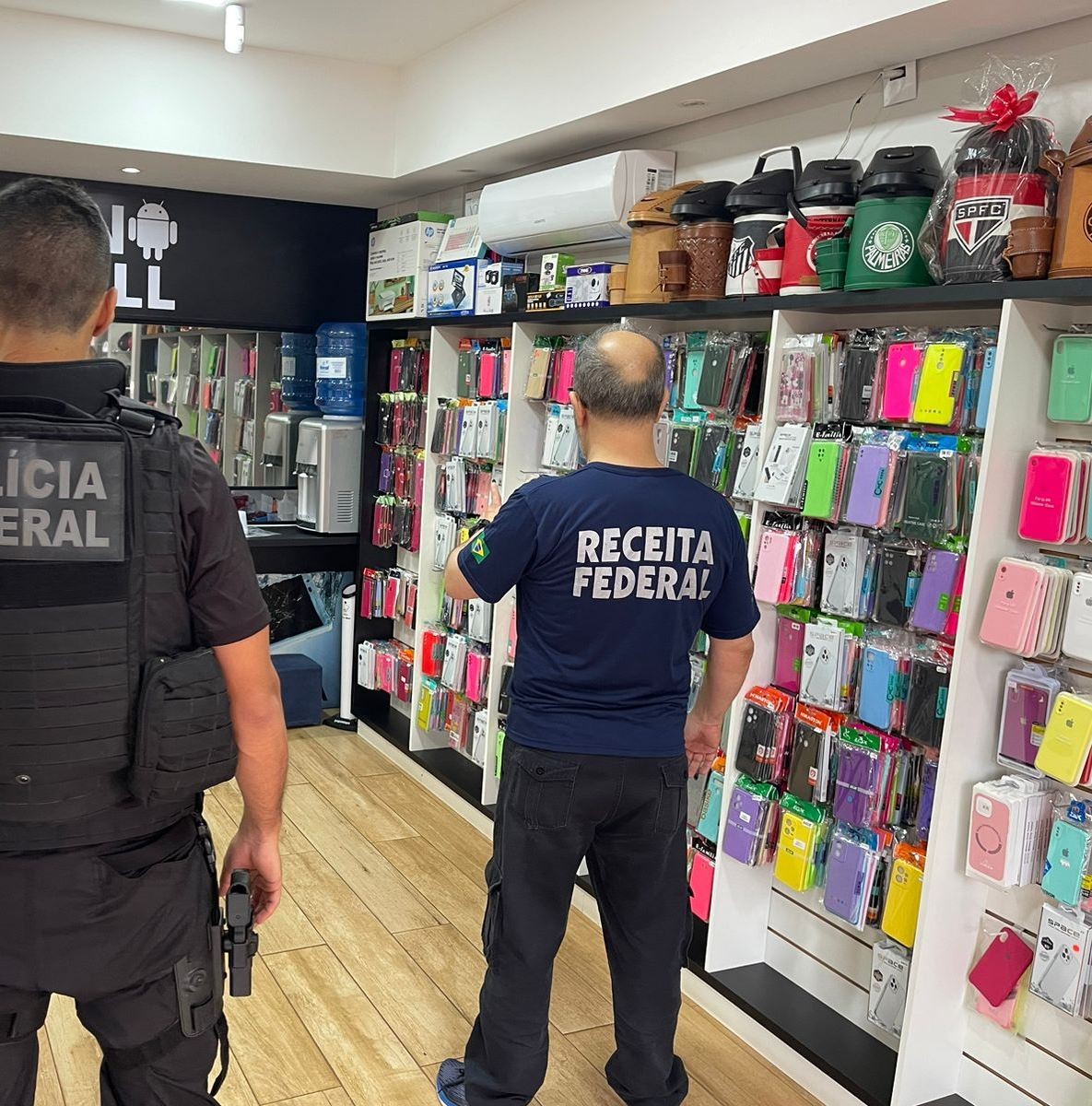 PF e Receita Federal deflagram operação para combater descaminho