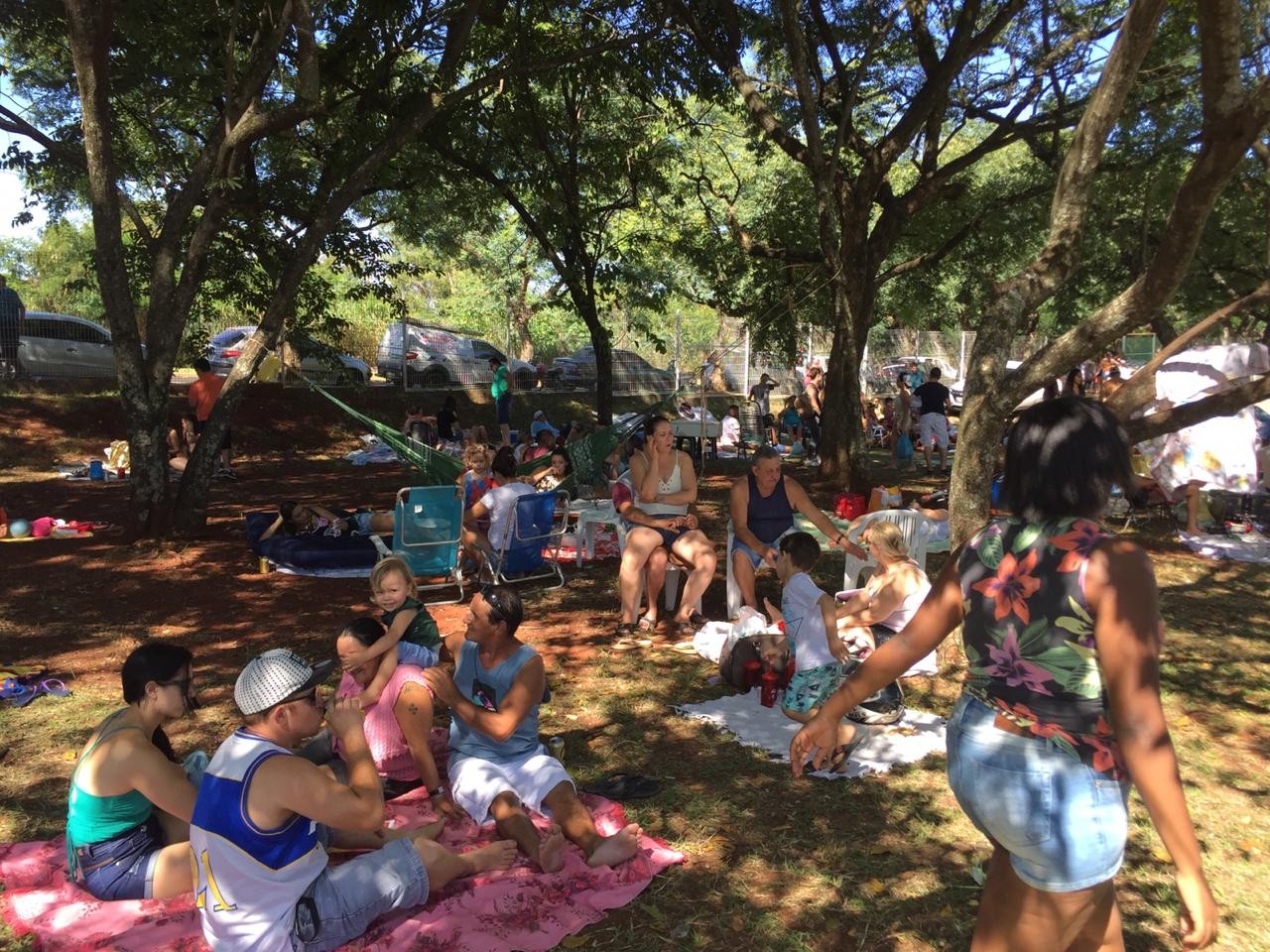 “Buracão” se torna o “parque do piquenique”