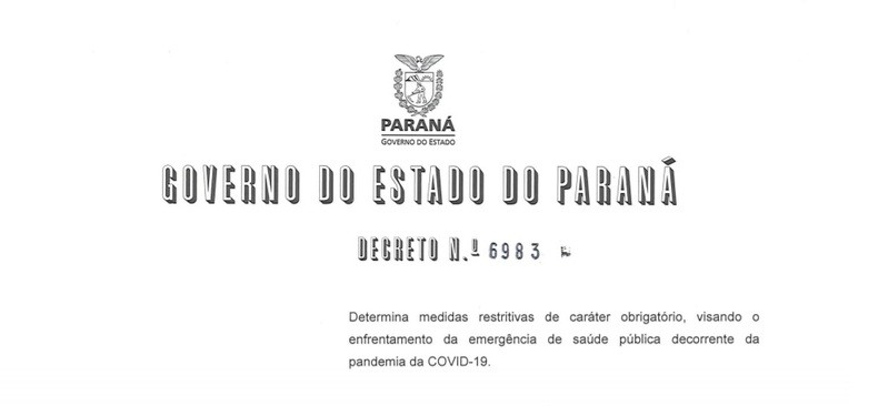 Confira quais atividades podem funcionar no Paraná durante o “lockdown”