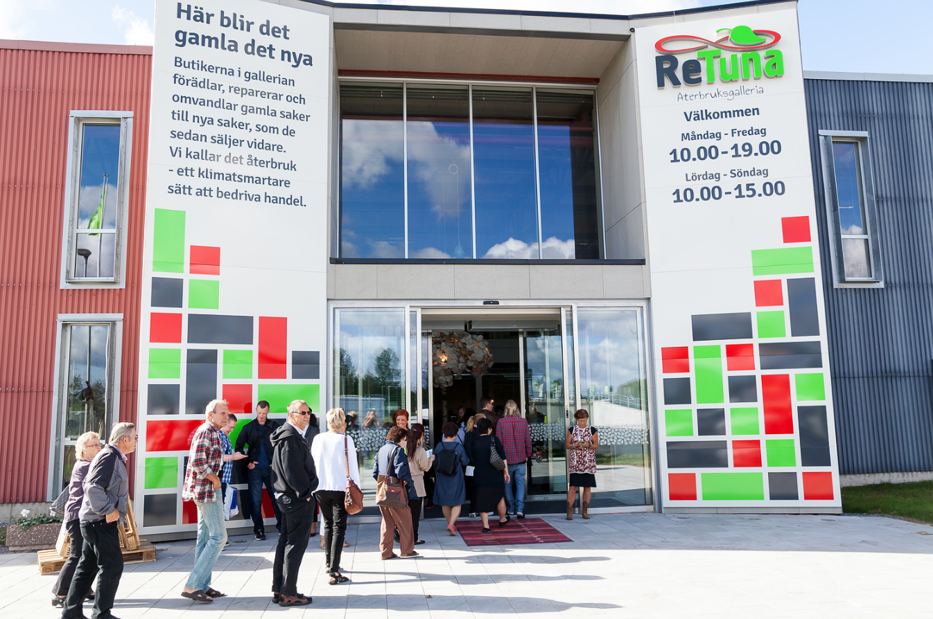 Galeria na Suécia vende somente produtos reciclados