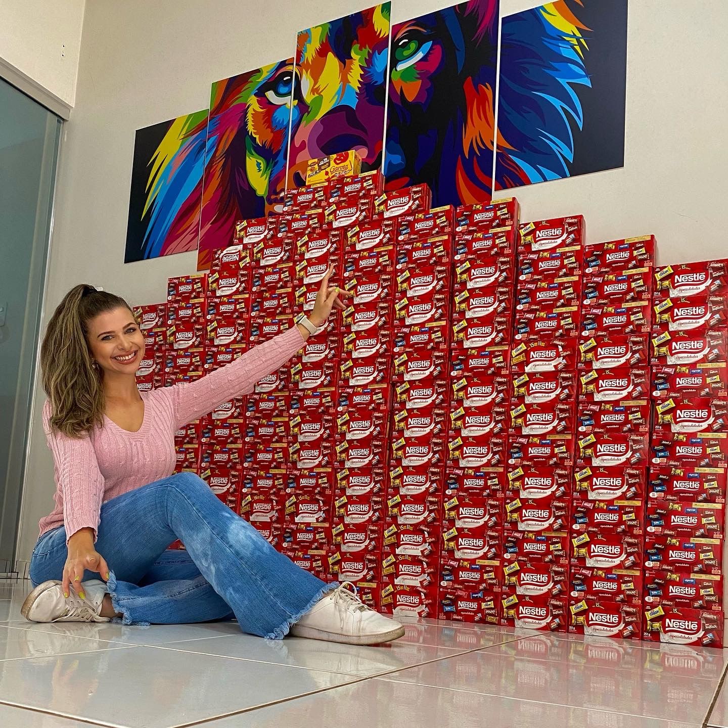 Influencer de Umuarama lança desafio para arrecadar alimentos