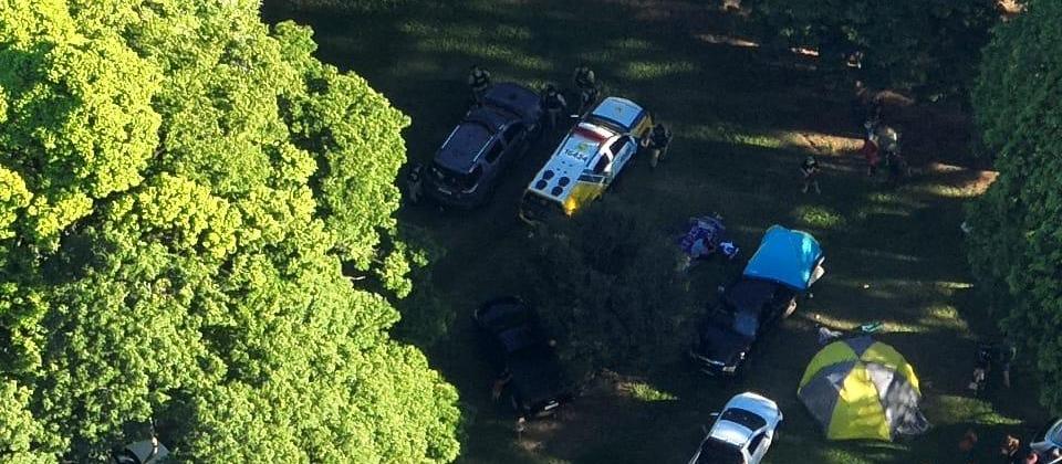 250 pessoas ocupam propriedade rural em Xambrê, polícia trata como invasão