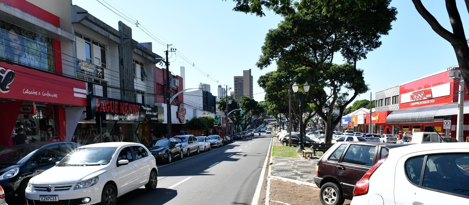 Empresas e moradores de Umuarama terão que plantar árvores na calçada