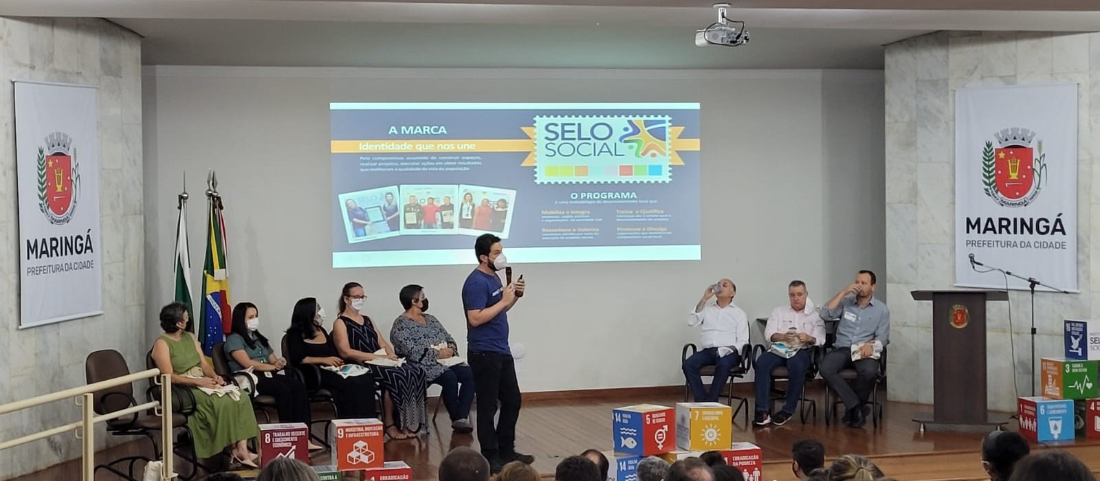 Cerimônia marca o lançamento do Selo Social em Maringá