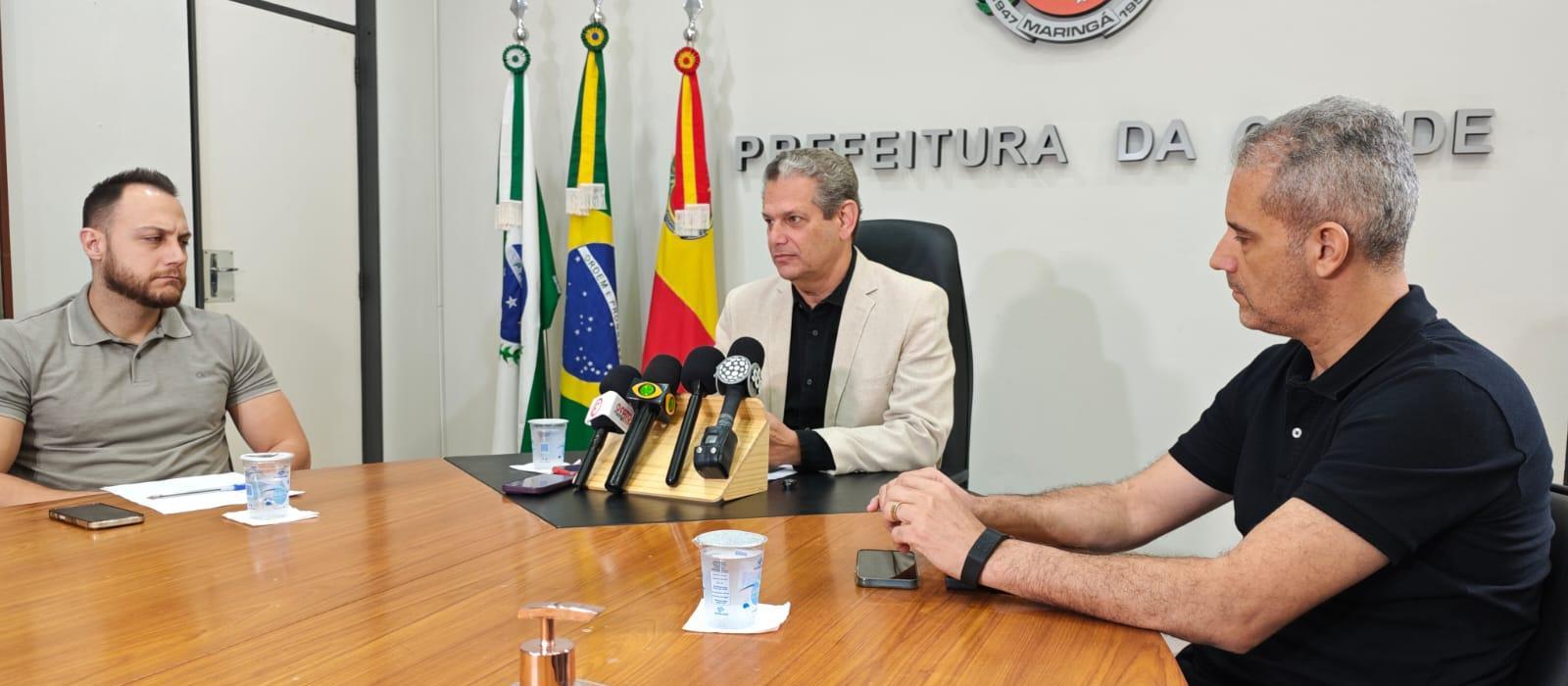 Prefeito Sílvio Barros reúne a imprensa para tirar dúvidas sobre IPTU