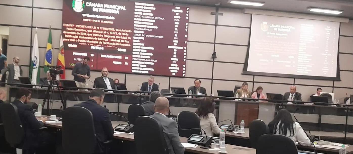 Câmara de Maringá autoriza Prefeitura a vender lotes para Data Center e Zona Franca