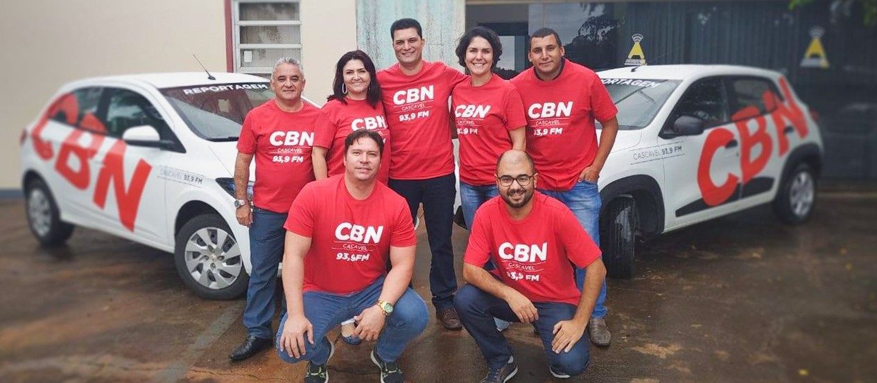 CBN Cascavel, emissora do GMC, completa um ano no ar