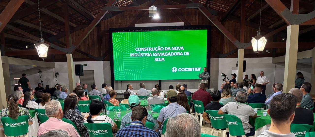 Cocamar anuncia nova planta industrial, uma das maiores esmagadoras do país