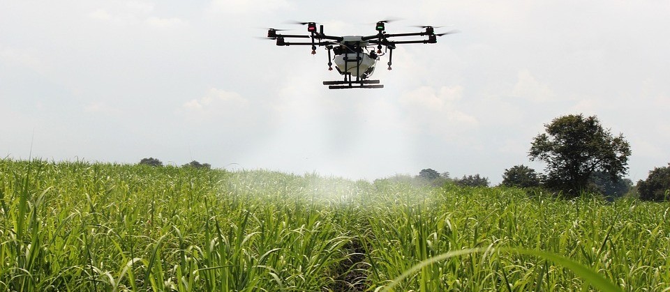 Aumento do uso de drones na agricultura surpreende