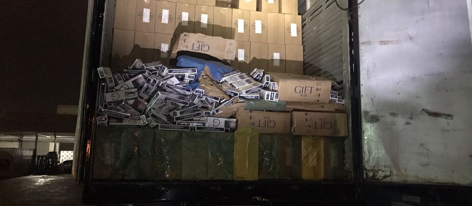 Operação Hórus apreende 800 caixas de cigarros contrabandeados
