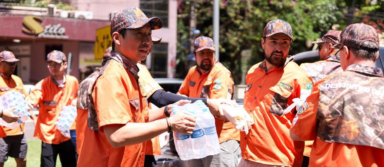 Ação arrecada quatro toneladas de alimentos, entre outros itens