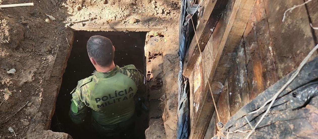 Mapeamento aponta 22 estruturas subterrâneas em propriedade rural