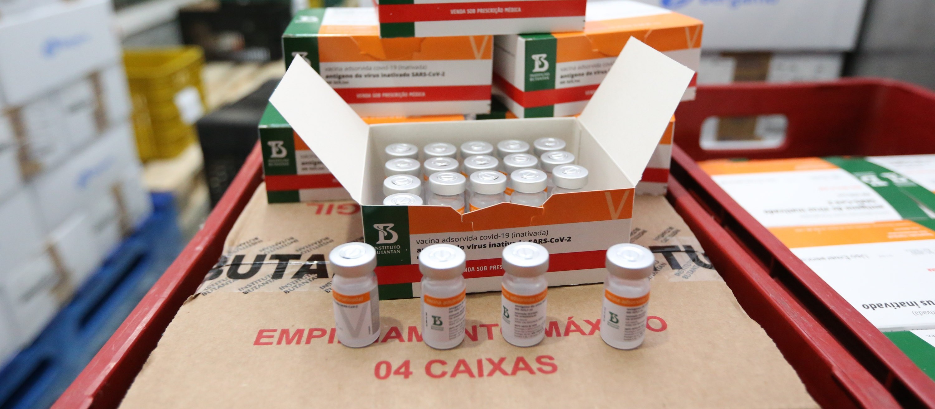 Maringá recebe mais um lote de vacinas contra o coronavírus
