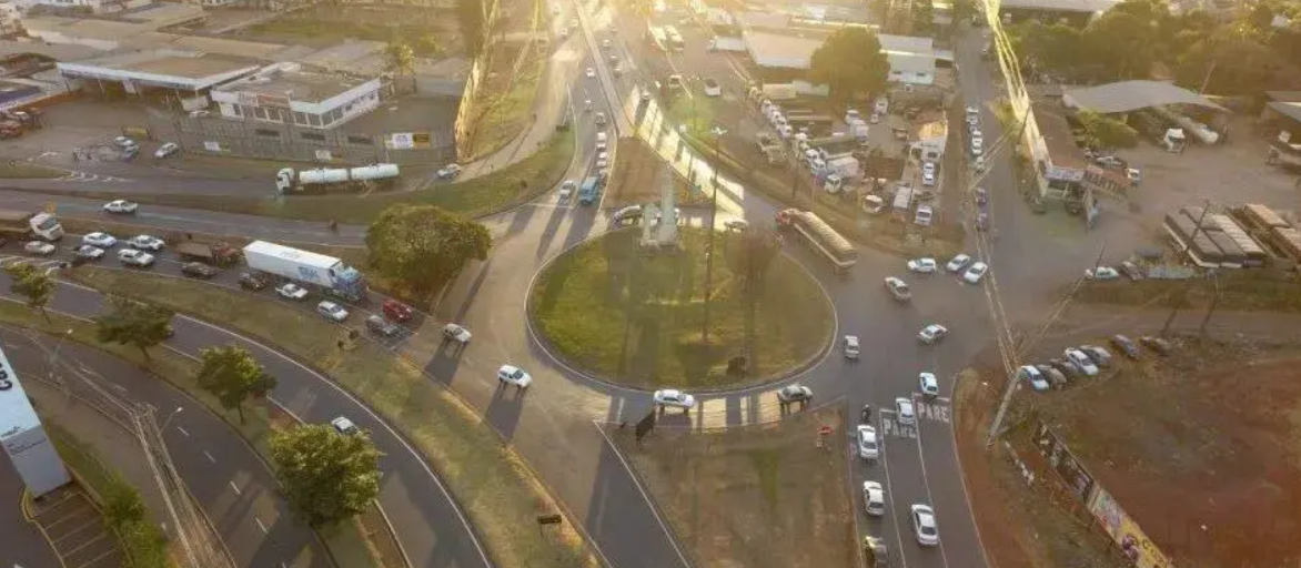 Trevo do Catuaí em Maringá: Interdições e mudanças de rotas começam neste domingo