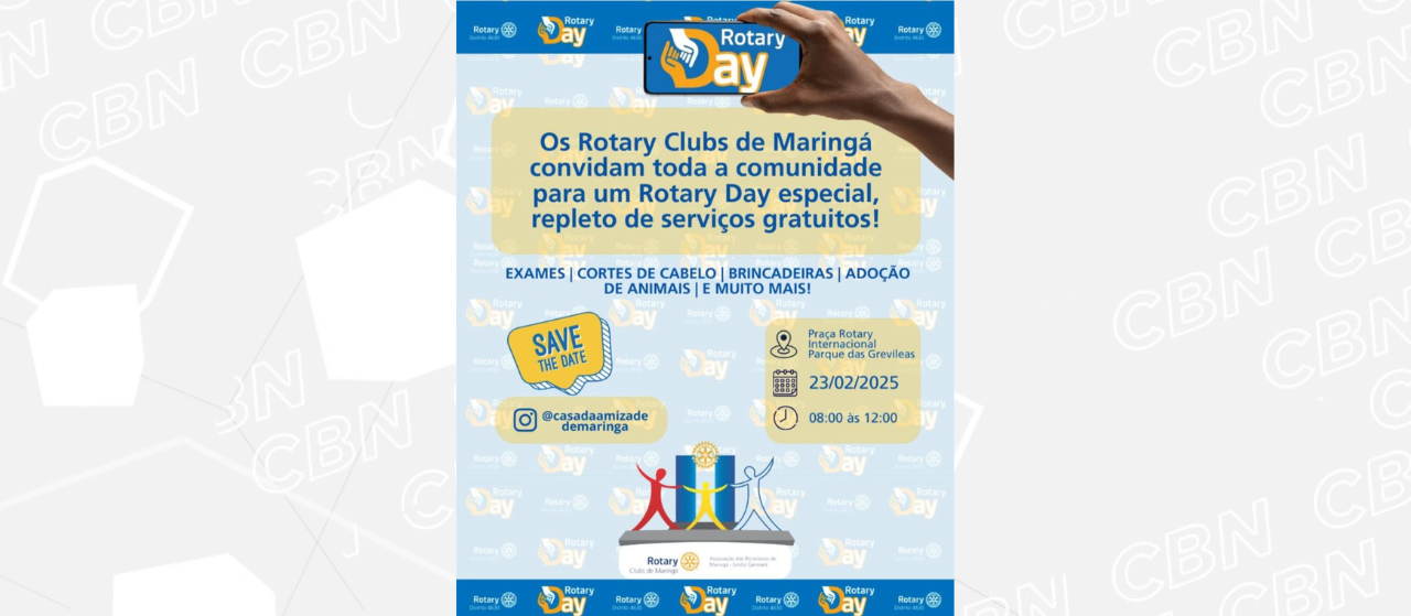 Rotary Day oferece serviços de graça à população em Maringá