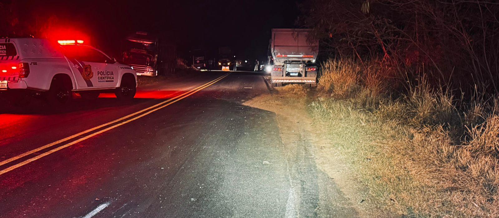 Motorista morre durante ultrapassagem em local proibido