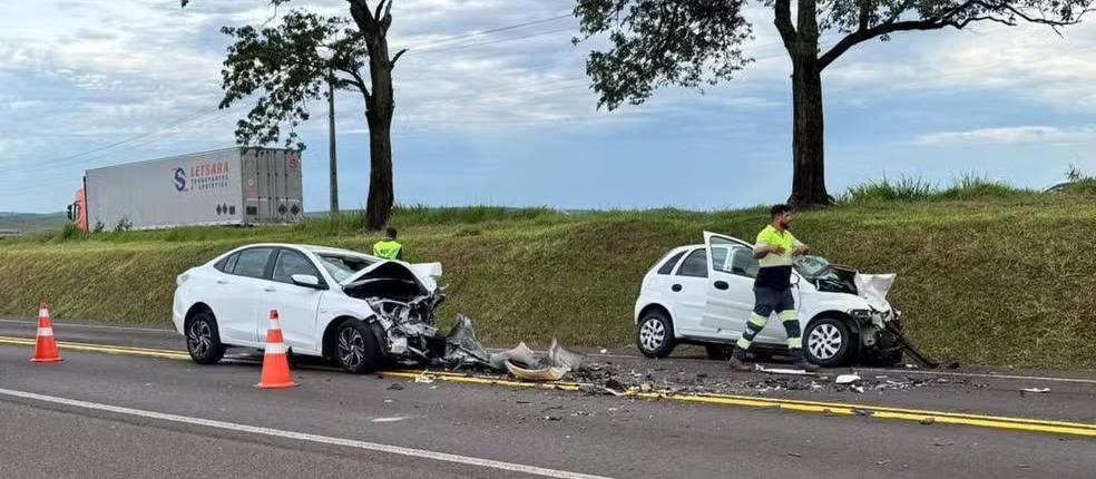 Mãe e filho morrem em acidente grave na BR-277, em Céu Azul