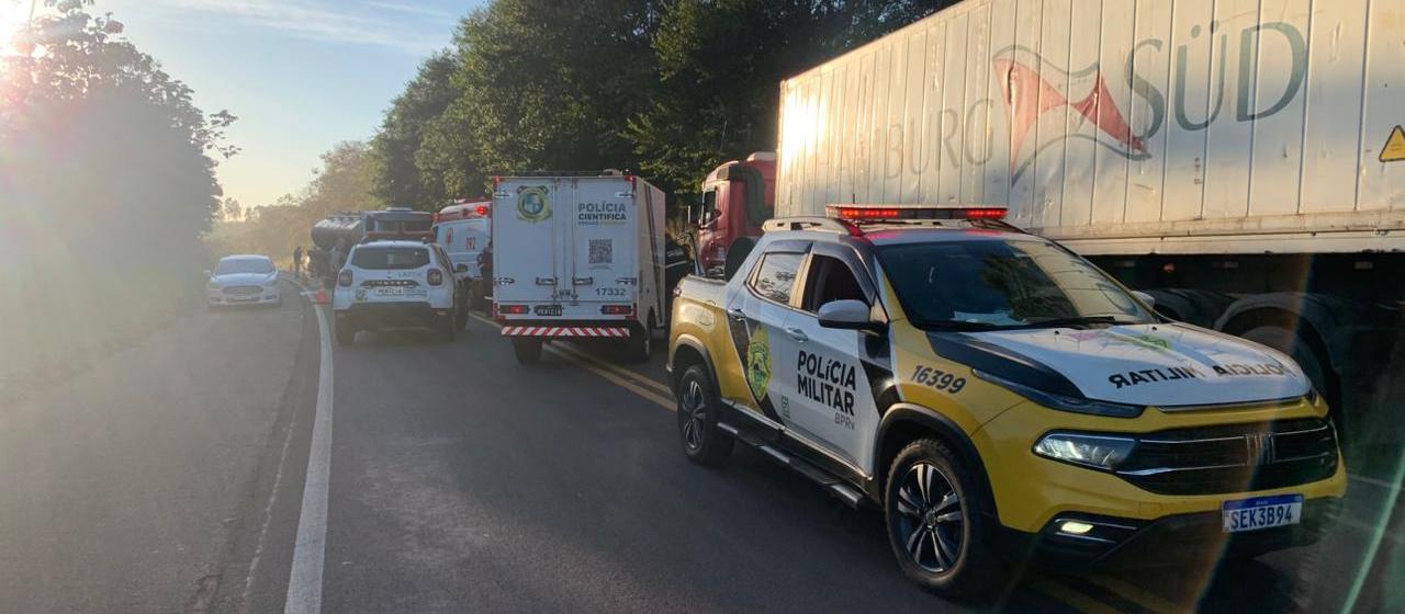 Motorista de 29 anos morre em acidente na PR-323