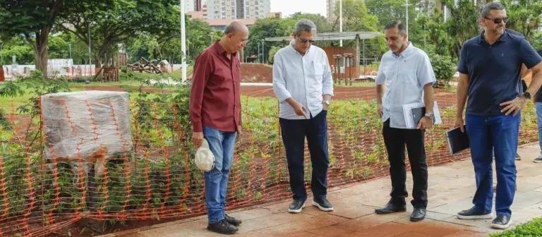 Veja atualização das obras da Praça da Catedral em Maringá