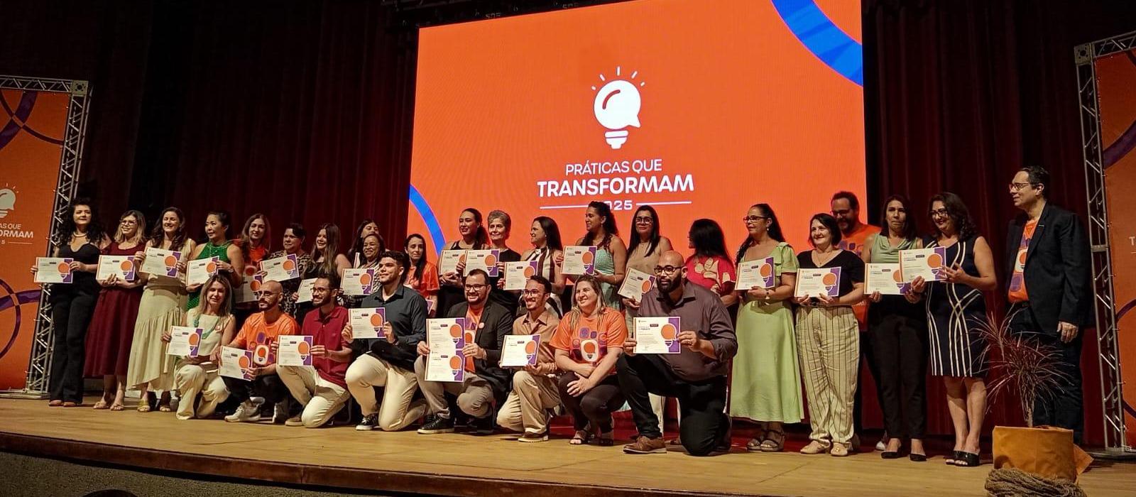 “Práticas que Transformam” entrega premiação em cerimônia no Calil Haddad