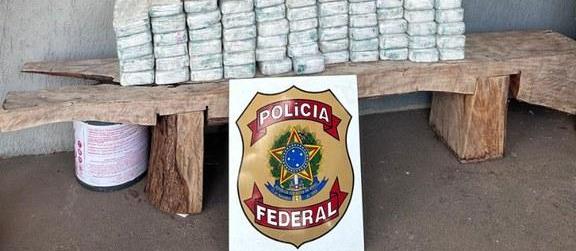 PF apreende 70 kg de cocaína na região de Campo Mourão