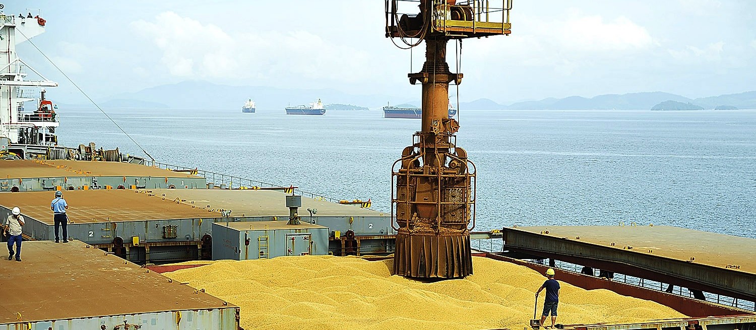 Exportações do complexo soja sobem 54% em fevereiro