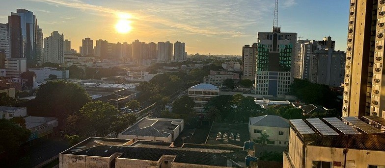 Terça feira de tempo estável e temperaturas amenas em Maringá