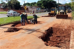 Câmara de Cianorte cobra recursos do Estado para recuperar vias urbanas utilizadas como desvio de erosão da PR-323