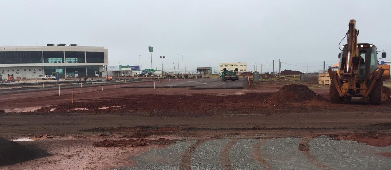 40% da obra de ampliação da pista do aeroporto de Maringá estão prontos