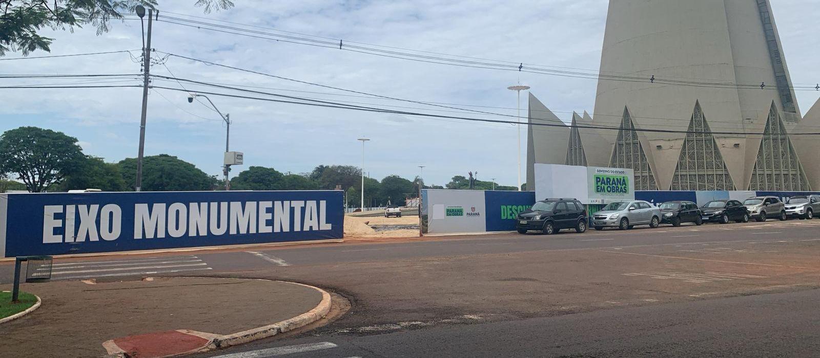 Obras no entorno da Catedral não serão concluídas este ano