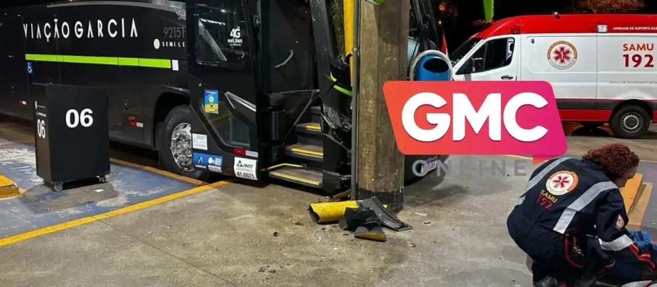 Funcionário é atropelado por ônibus na rodoviária de Maringá