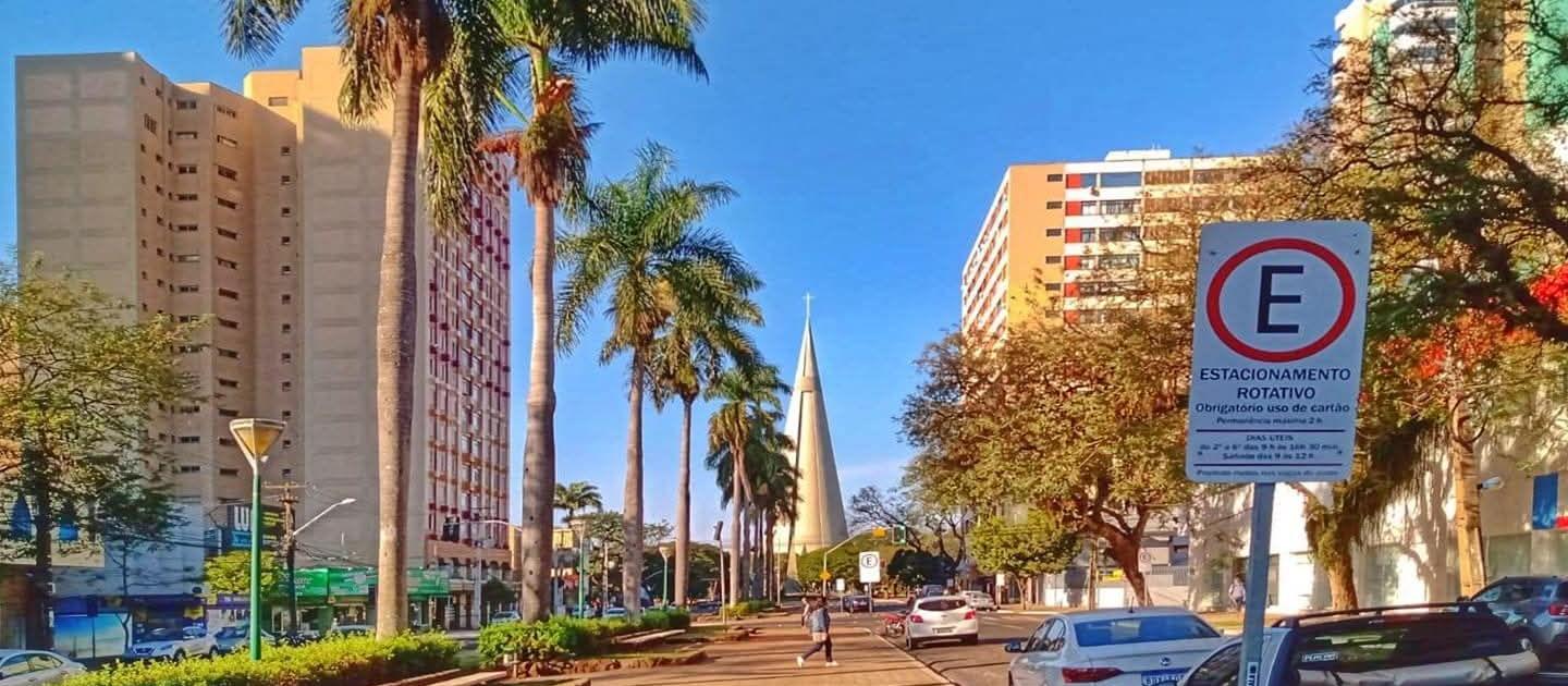 Sol predomina em Maringá nesta segunda-feira (29)