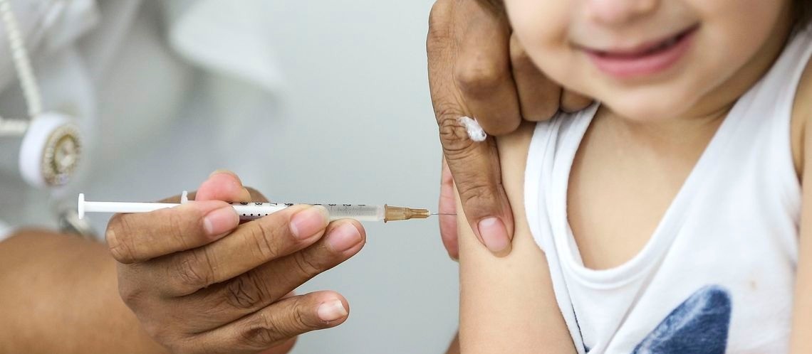 Vacinação de crianças contra sarampo inicia na segunda-feira (7)
