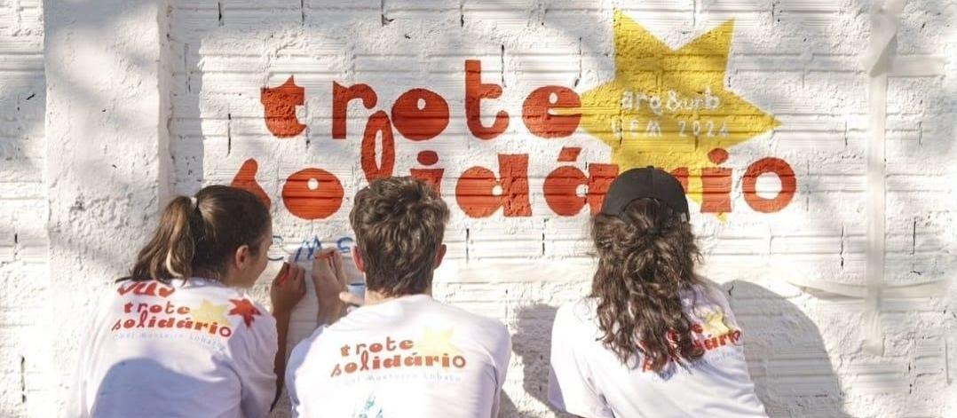 “Trote solidário” vai requalificar Cmei Vale Azul nesse fim de semana