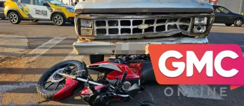 Dez dias após ganhar moto do pai, jovem de 18 anos sofre acidente grave