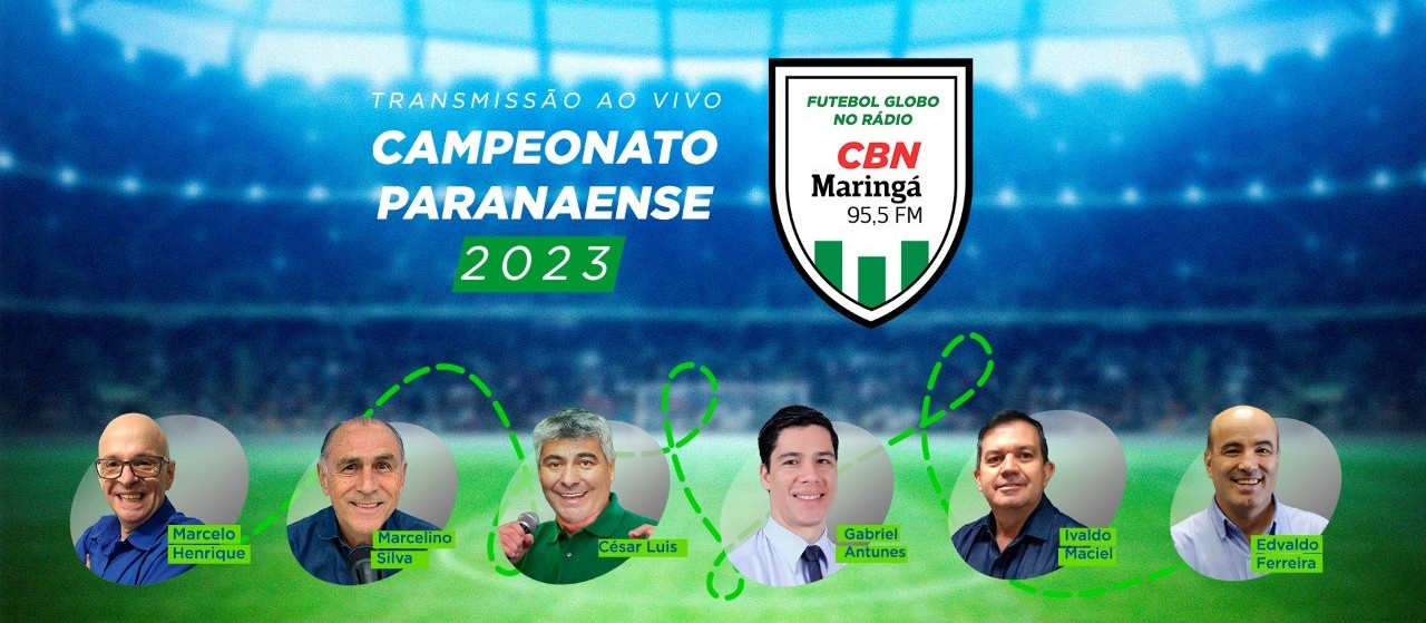 CBN Maringá vai transmitir os jogos do Campeonato Paranaense