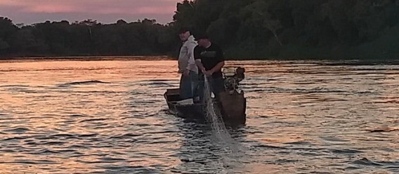  Força-tarefa apreende equipamentos de pesca ilegal em rios do Paraná