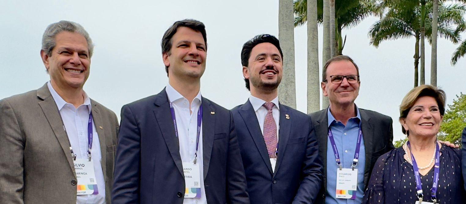 Silvio Barros leva o case Maringá à Pré-COP30 e à Cúpula Mundial de Prefeitos no Rio de Janeiro