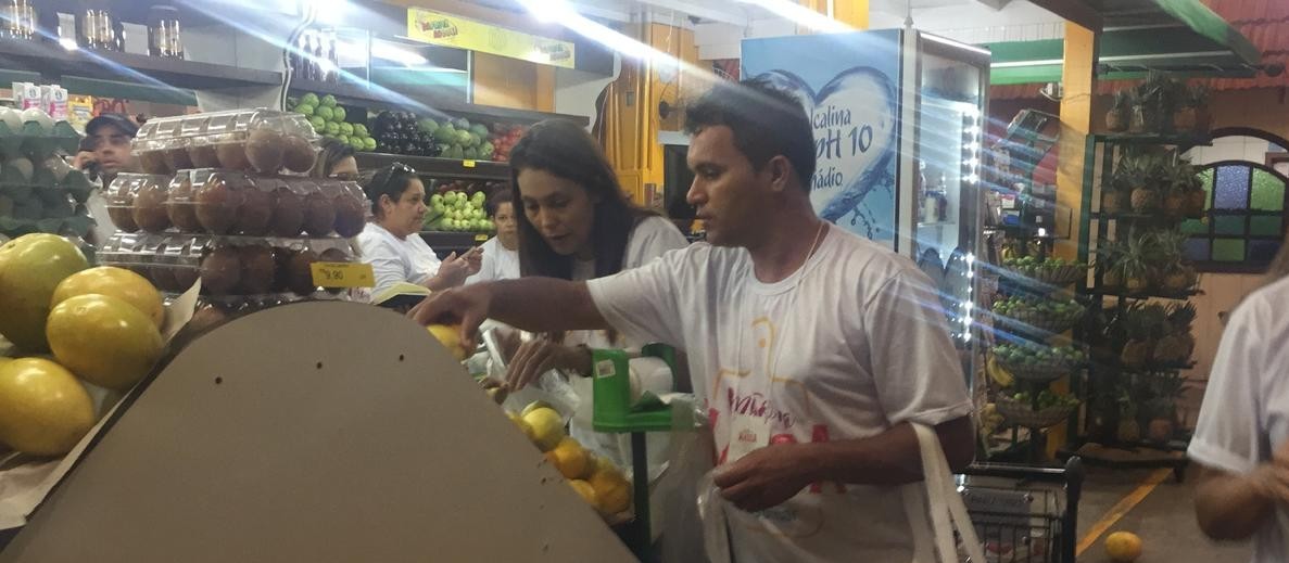 Reality show de gastronomia vai às compras