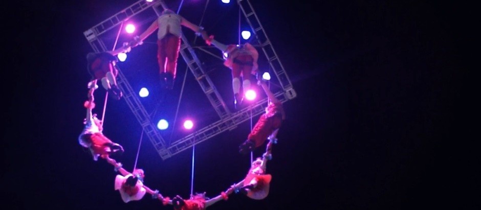 Espetáculo com balé aéreo é atração nesse sábado (7) em Maringá