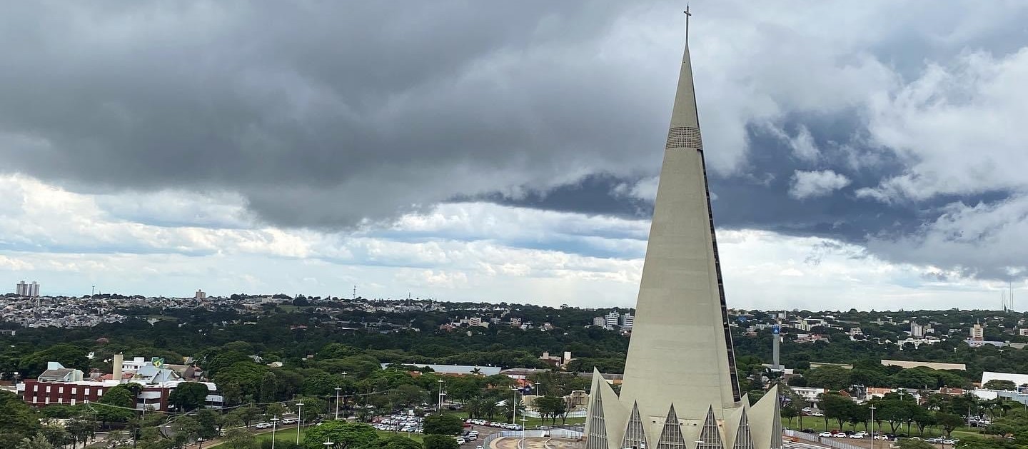 Previsão é de chuva para esta terça-feira (16) em Maringá; máxima chega aos 24°C