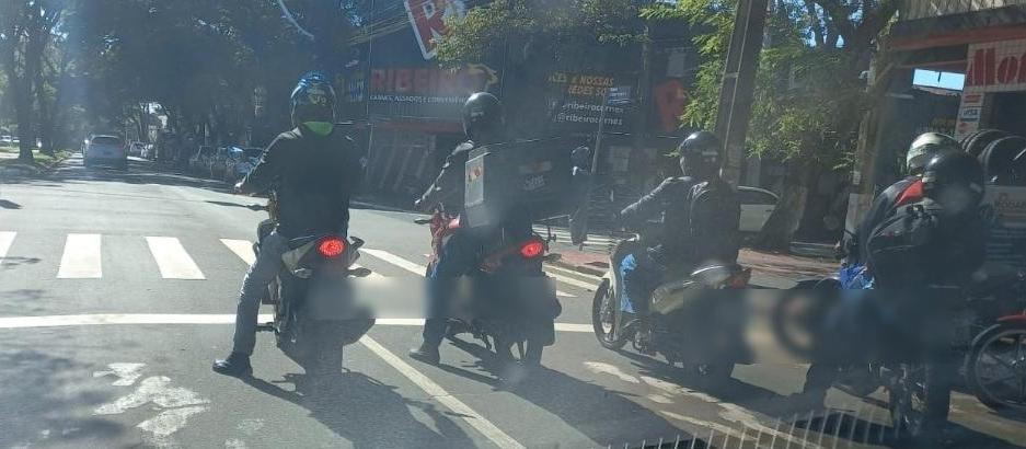 Semob irá aumentar número de bolsões para motocicletas em sinaleiros