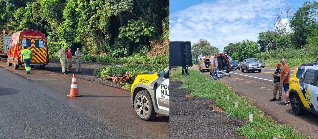Duas pessoas morrem em acidentes na região