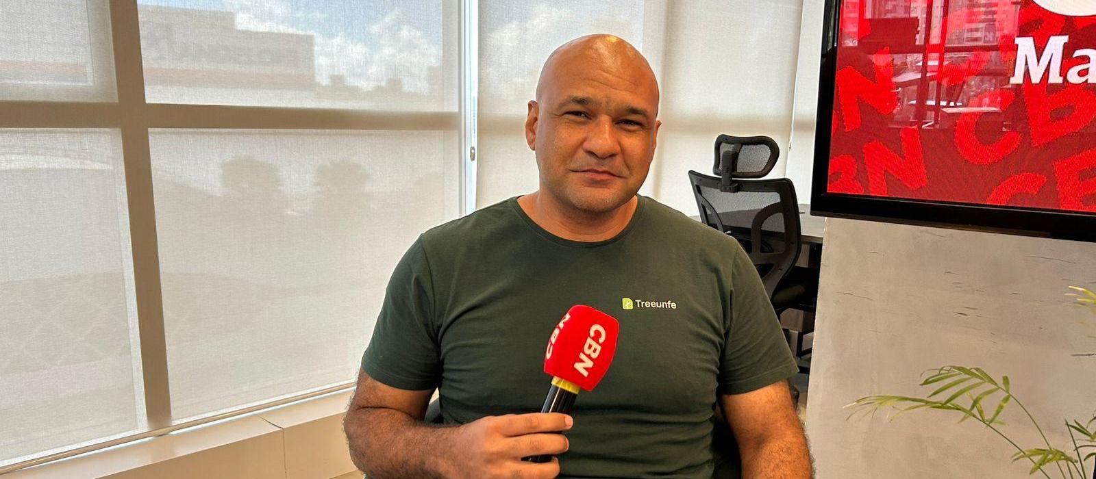 “Eu quero estar sempre do lado de quem vende lenço”, diz fundador da Treeunfe